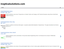 Tablet Screenshot of inopticalsolutions.com